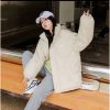 ÁO KHOÁC PHAO NAM NỮ ĐẠI HÀN - LOGO CN HÀNG CHUẨN LOẠI 1 Có Dây Rút FashionMaleFemale-thoitrangcenter