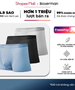Quần lót nam boxer thun lạnh BOXERMAN cao cấp