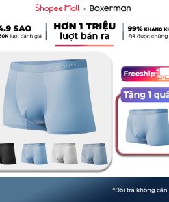 Quần lót nam boxer thun lạnh BOXERMAN cao cấp