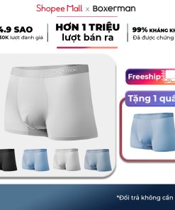 [LIVESTREAM LÊ DƯƠNG BẢO LÂM] Combo 5 quần lót nam Trunk PROFIT mềm mại co dãn cao cấp BOXERMAN-thoitrangcenter