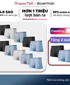 COMBO 10 quần boxer nam profit thun lạnh BOXERMAN (mua 10 tặng 2)-thoitrangcenter