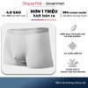 Quần sịp boxer nam PROFIT trunk polyester cao cấp BOXERMAN-thoitrangcenter