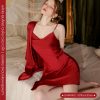 Váy ngủ sexy gợi cảm lụa satin 1477 by DAMTHUC