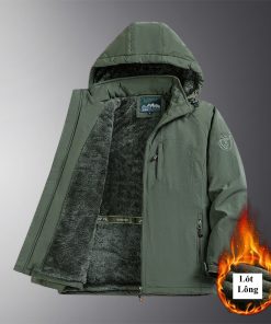 Áo Khoác Nam Đẹp Dày 3 Lớp