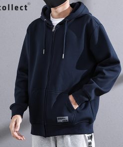 Áo Khoác Hoodie Nam ECOLLECT HD04 - Chất Liệu Nỉ Cotton 350GSM
