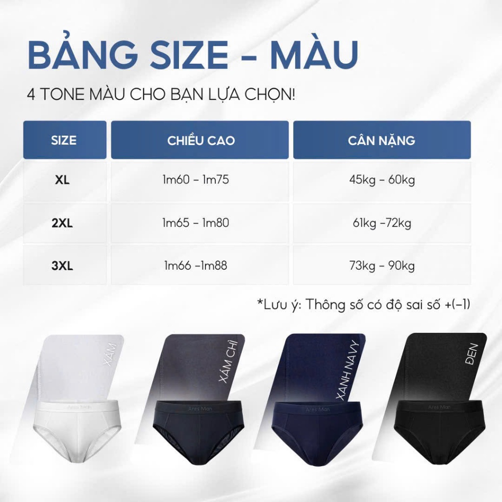 quần sịp nam tam giác Locoste chất thun lạnh mềm mịn siêu mát