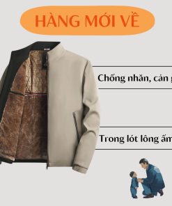 áo khoác cho bố cho ông ấm áp mẫu mới nhất-thoitrangcenter
