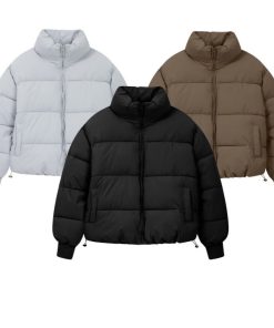 Áo Khoác Phao Nam Nữ NMC STORE Dáng Lửng Boxy-thoitrangcenter