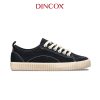Giày Sneaker Vải Canvas Unisex DINCOX D27 Black Đơn Giản Hiện Đại-thoitrangcenter