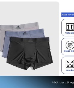 COMBO 3 Quần lót nam boxer Coolmax lụa băng cao cấp