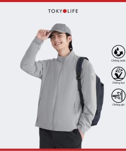 Áo khoác gió 357 cổ cao khóa trước 2 lớp TOKYOLIFE 40002357/C7JCK538Q-thoitrangcenter
