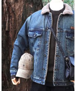 Áo Khoác Bò Nam Lông Cừu Tag Da DNST 3127