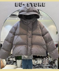 Áo khoác phao nữ béo sieu ấm dày dặn
