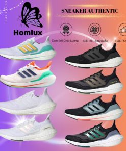 Giày thể thao Homlux _Pureboost 22 trắng viền đen