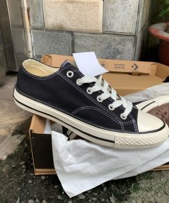 Đen R1:1 [ Full Box + Tag ] Cao Cấp - Snerker Converse Nam Nữ-thoitrangcenter