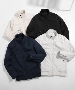 Áo Khoác Phao Nam TORANO cổ đứng khuy bấm Chần Bông Cao Cấp