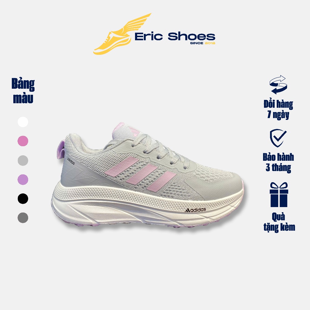 Giày thể thao nam nữ chạy bộ A205 đế cao su đúc siêu êm