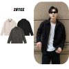 Áo khoác dạ ép nam ZUTEE chất liệu dạ ép cao cấp trần bông quả trám Dạ cúc bấm-thoitrangcenter