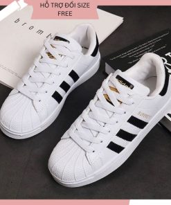 Giày Adidas Sò Đen Nam Nữ