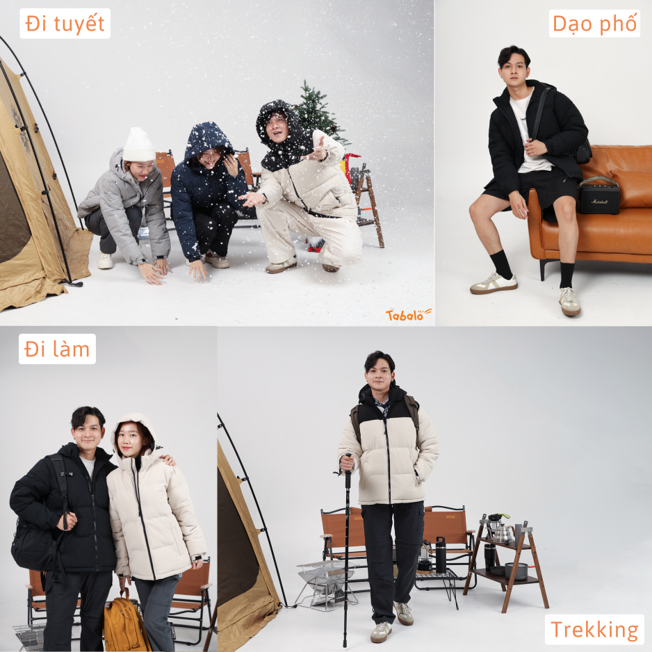 Áo Khoác Mùa Đông Có Mũ Tháo Rời Cực ẤM-thoitrangcenter