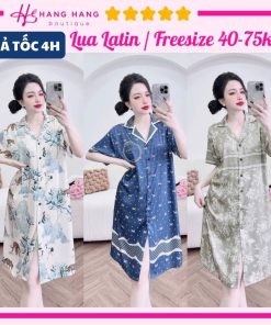 váy đầm ngủ thiết kế cute sang chảnh bầu mặc nhà thoải mái-thoitrangcenter