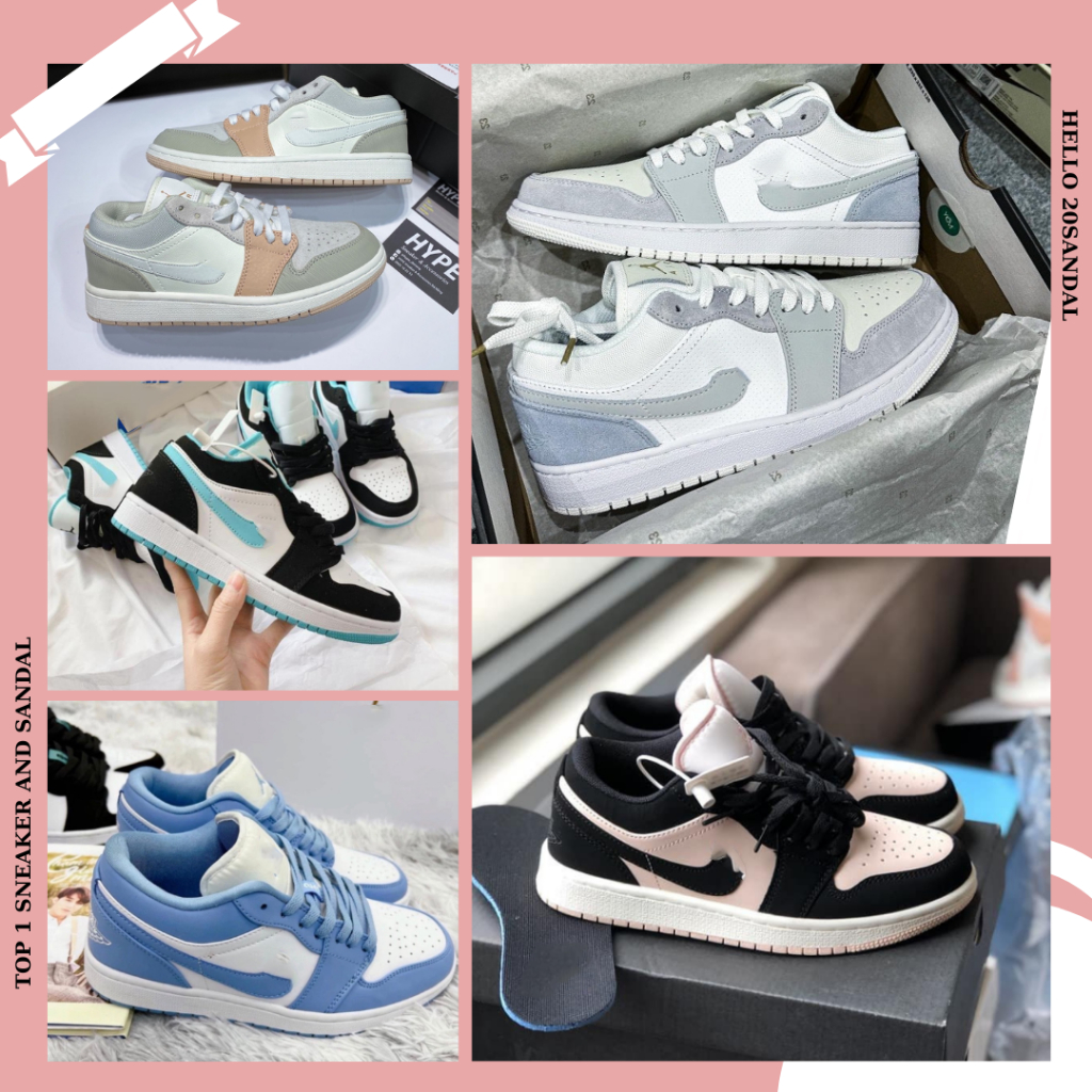 Giày Thể Thao Cổ Thấp Low Paris Nam Nữ Phong Cách Thời Trang Full Box Hàng Đẹp-thoitrangcenter