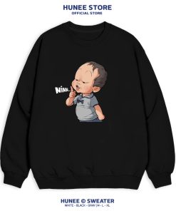 Áo Sweater Nỉ Bông Nam Nữ Trơn Form Rộng Cotton Unisex